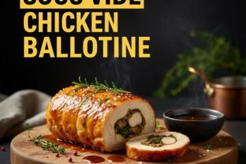 Sous Vide Chicken Ballotine