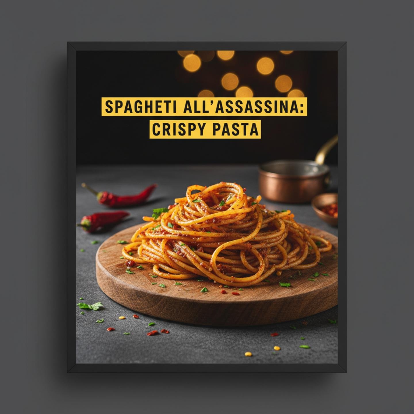 Spaghetti all'Assassina: Crispy Pasta