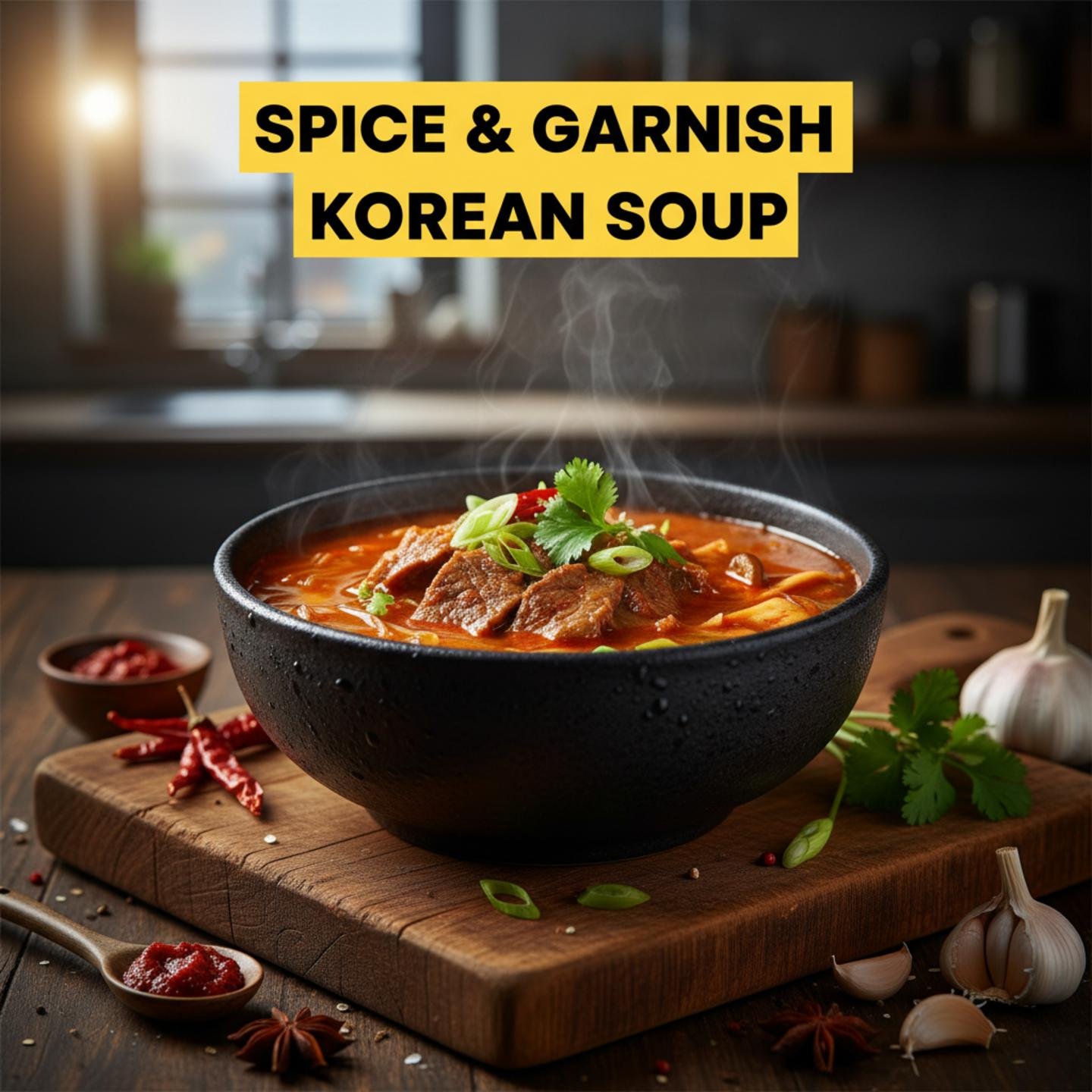 Spice & Garnish Korean Soup