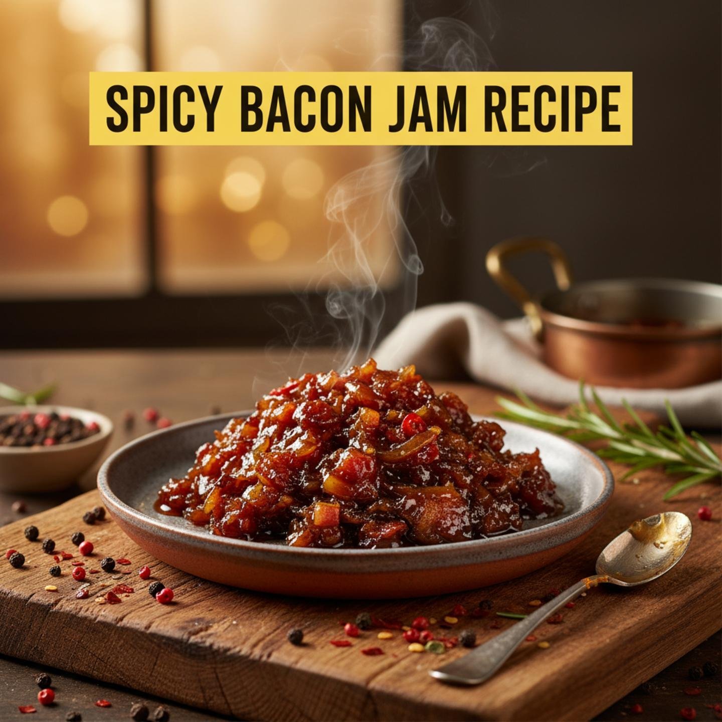 Spicy Bacon Jam Recipe