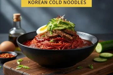 Spicy Bibimmyeon: Korean Cold Noodles