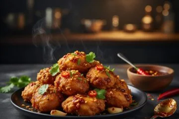 Spicy Garlic Fried Chicken