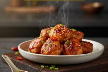 Spicy Gochujang Air Fryer Chicken