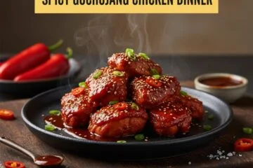 Spicy Gochujang Chicken Dinner