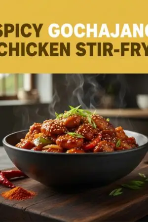 Spicy Gochujang Chicken Stir-fry