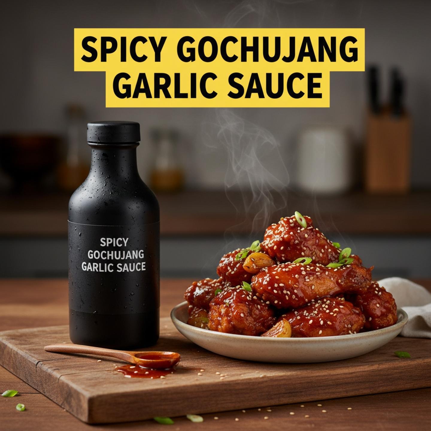 Spicy Gochujang Garlic Sauce