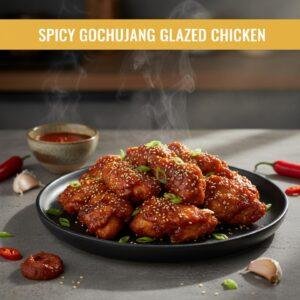 Spicy Gochujang Glazed Chicken