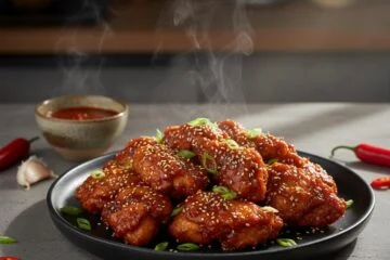 Spicy Gochujang Glazed Chicken