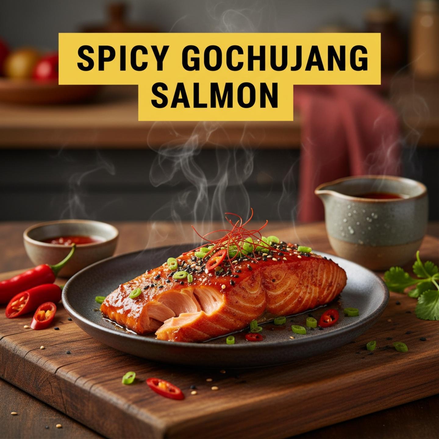 Spicy Gochujang Salmon