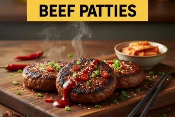 Spicy Korean Beef Patties