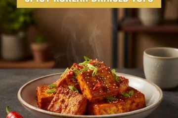 Spicy Korean Braised Tofu