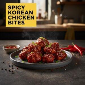 Spicy Korean Chicken Bites