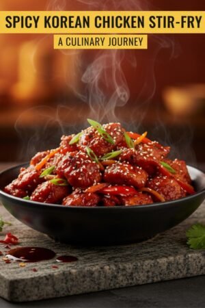Spicy Korean Chicken Stir-Fry