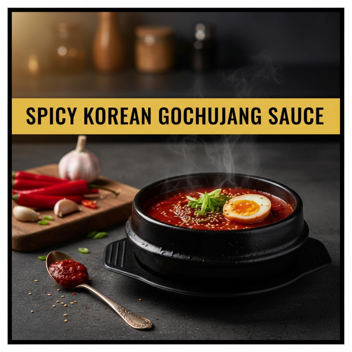 Spicy Korean Gochujang Sauce