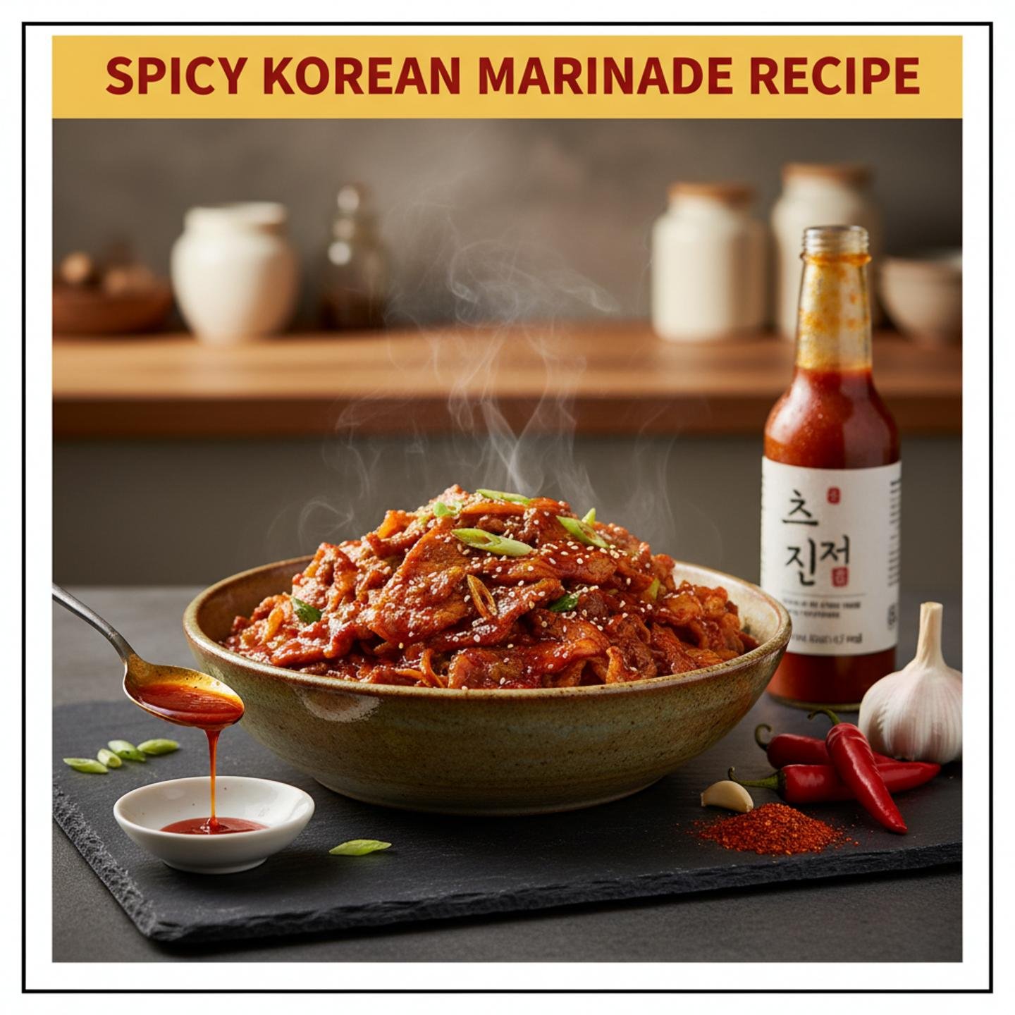 Spicy Korean Marinade Recipe