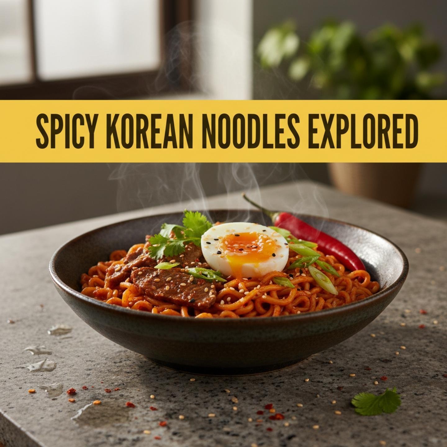 Spicy Korean Noodles Explored