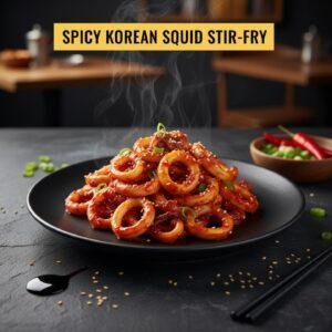 Spicy Korean Squid Stir-Fry