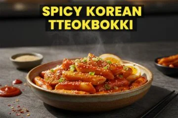 Spicy Korean Tteokbokki