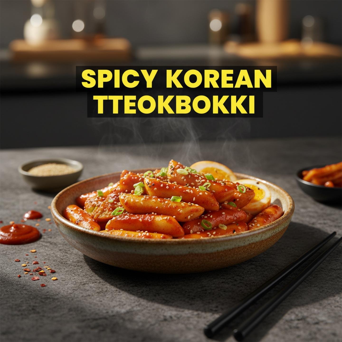 Spicy Korean Tteokbokki