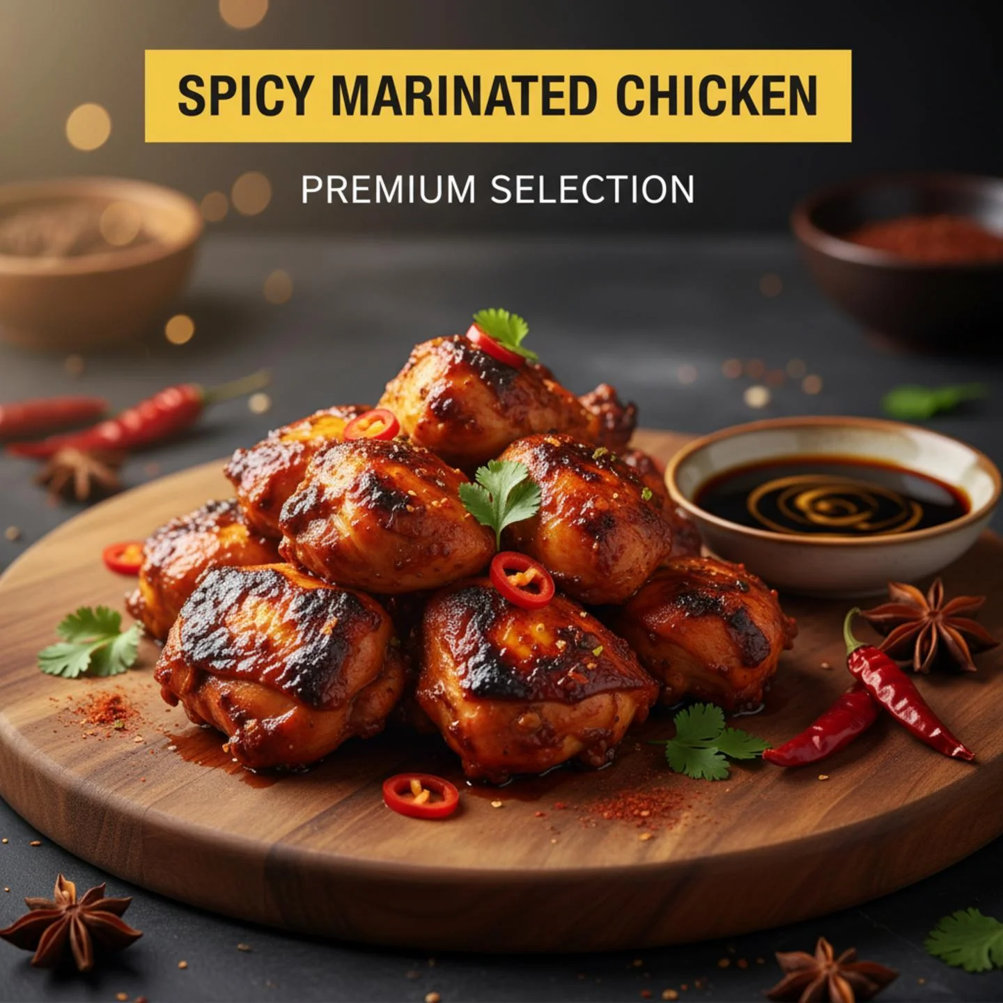 Spicy Marinated Chicken