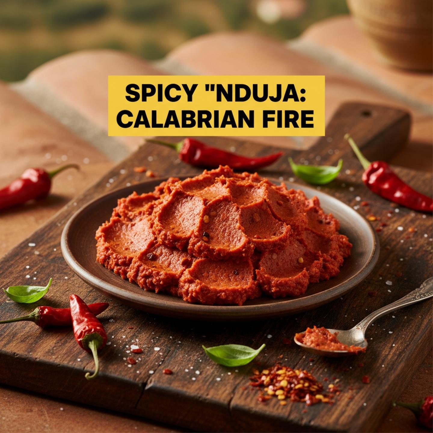 Spicy Nduja: Calabrian Fire