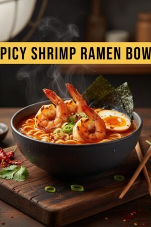 Spicy Shrimp Ramen Bowl