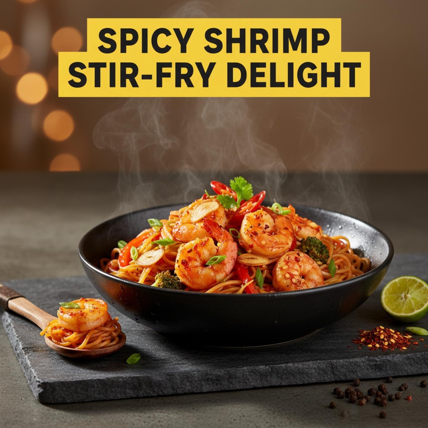 Spicy Shrimp Stir-Fry Delight