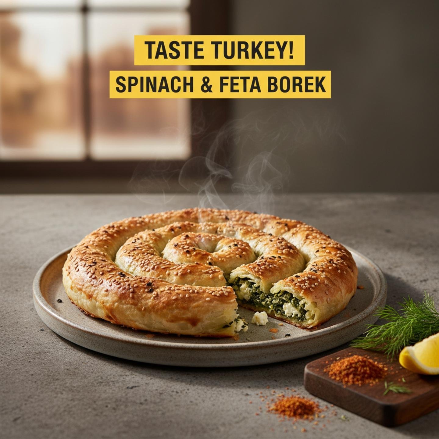 Spinach & Feta Borek: Taste Turkey!