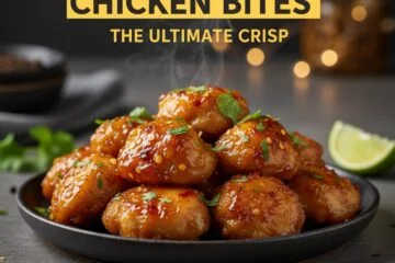 Sticky Air Fryer Chicken Bites