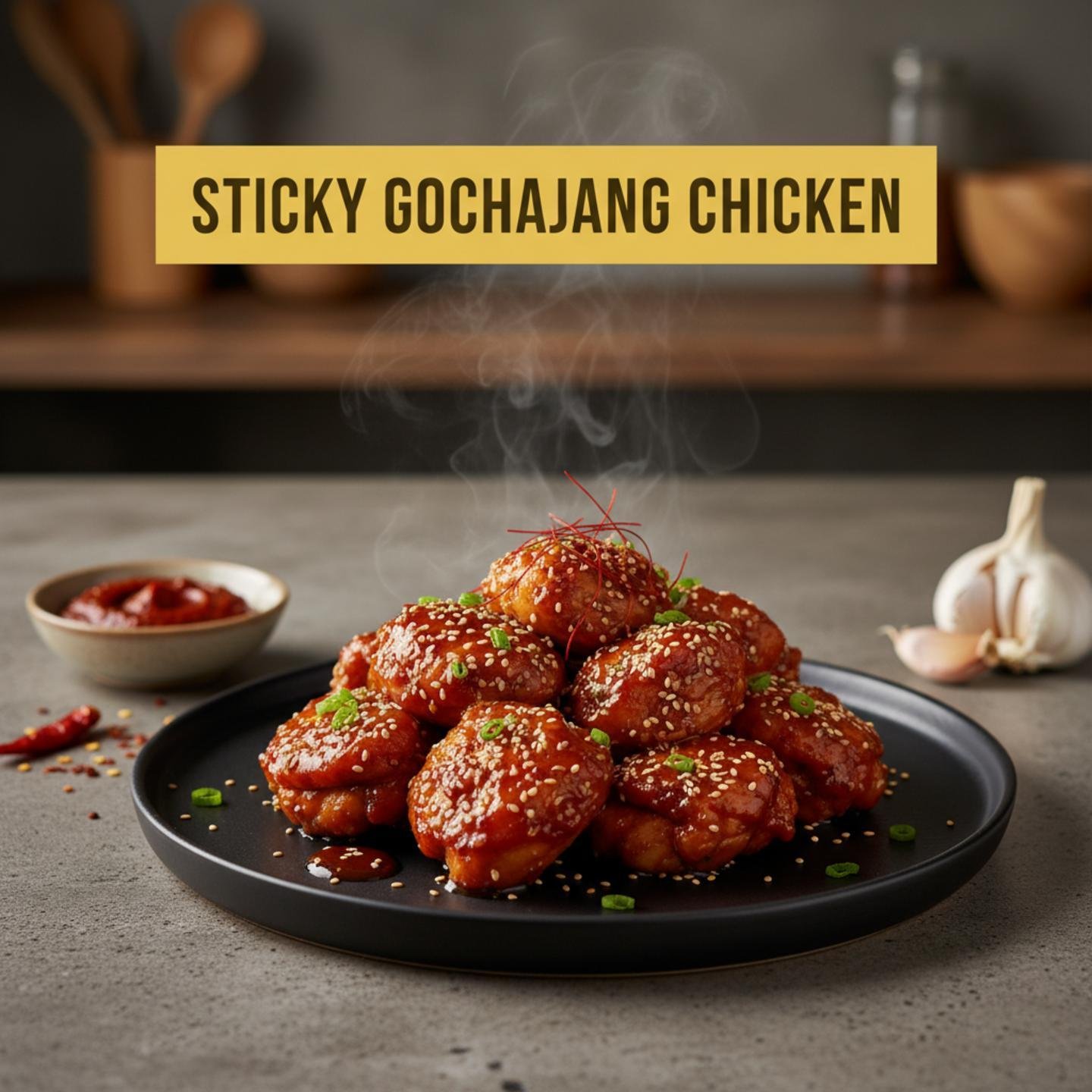 Sticky Gochujang Chicken