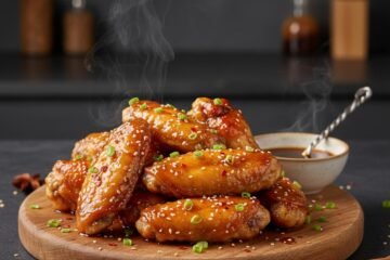 Sticky Sweet Chicken Wings