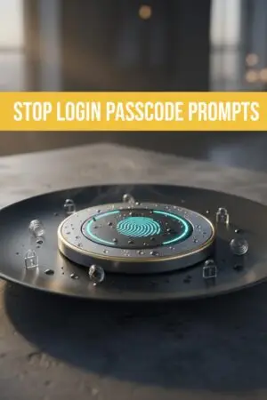 Stop Login Passcode Prompts