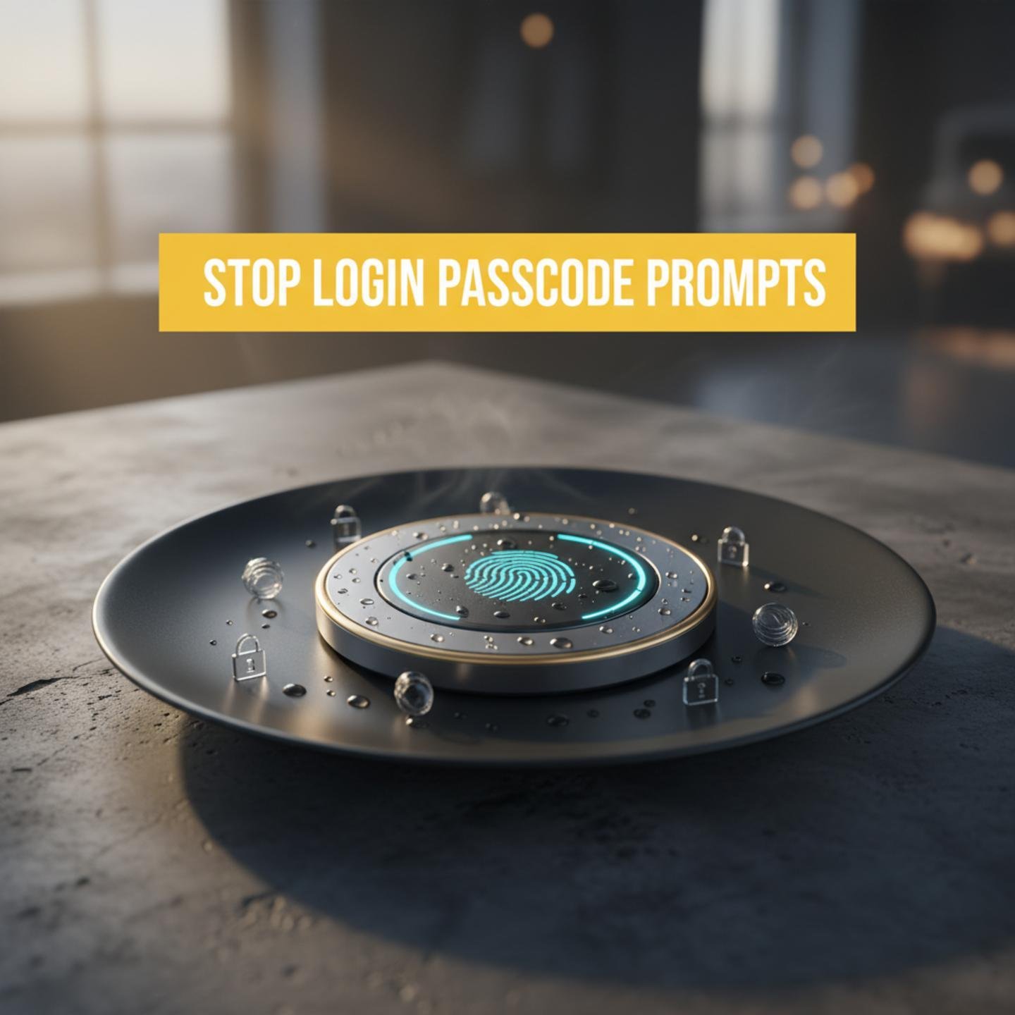 Stop Login Passcode Prompts