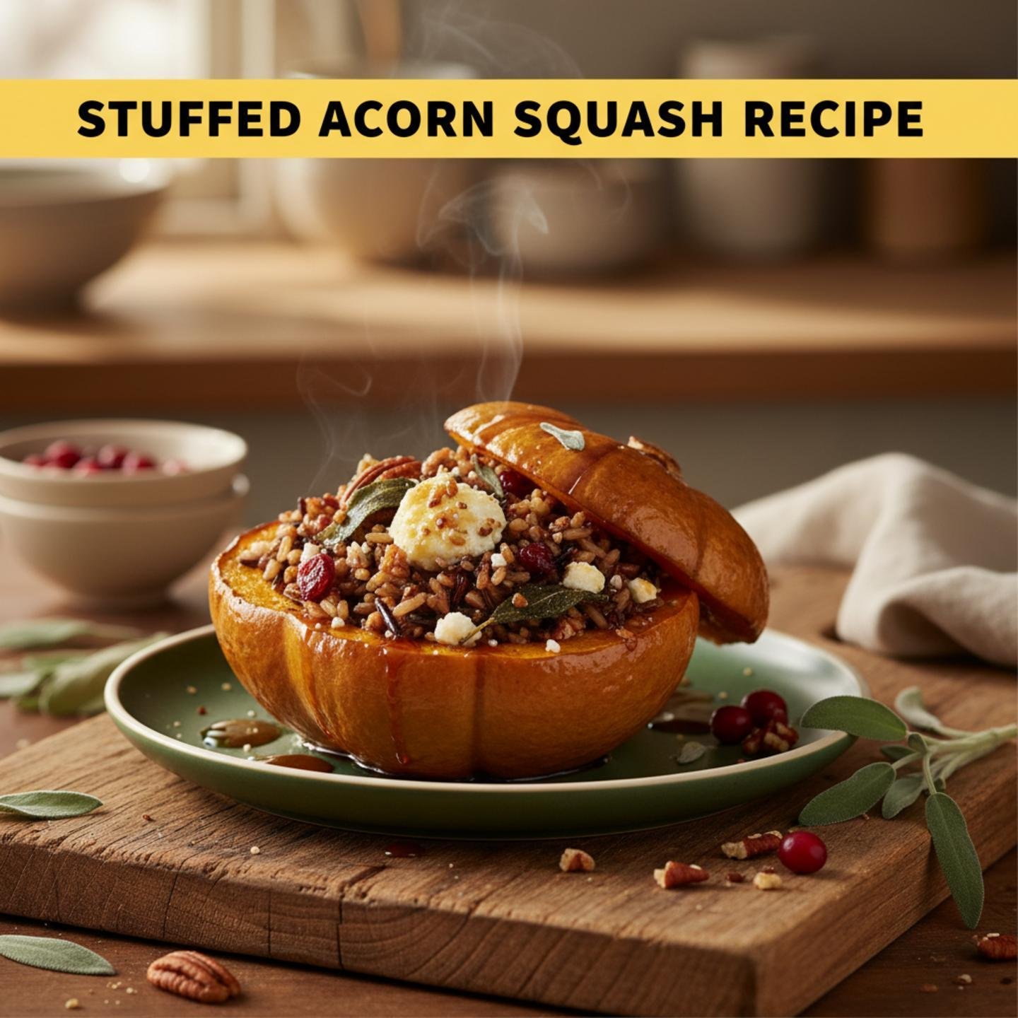Stuffed Acorn Squash Recipe