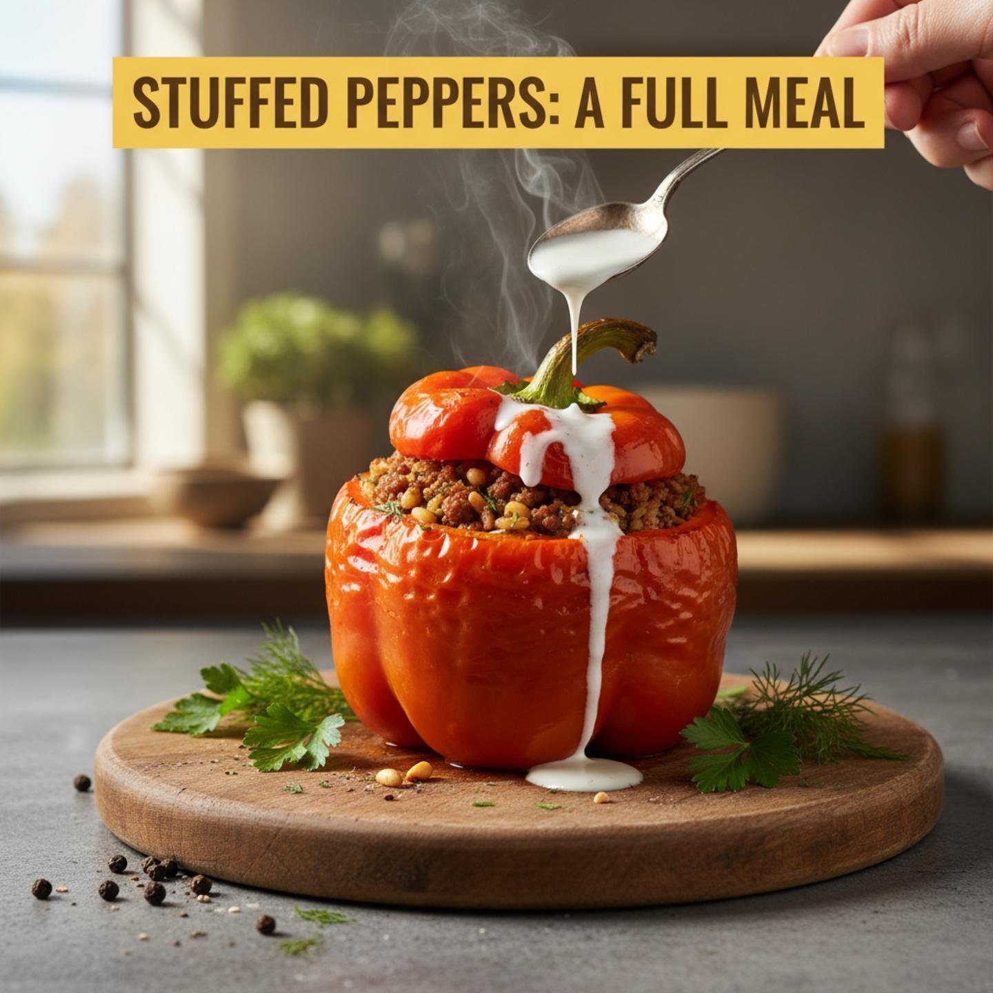 Stuffed Peppers: A Full Meal