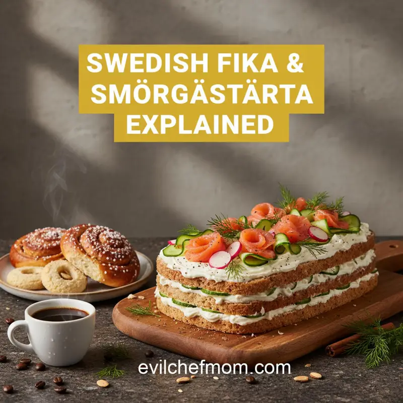 Swedish Fika & Smörgåstårta Explained