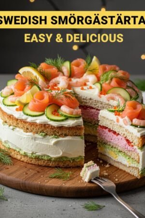 Swedish Smörgåstårta: Easy & Delicious