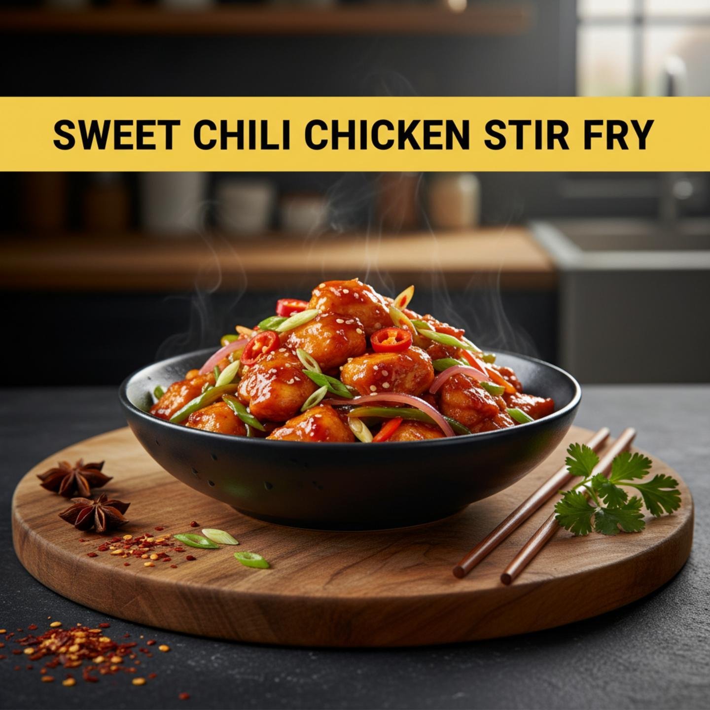Sweet Chili Chicken Stir Fry