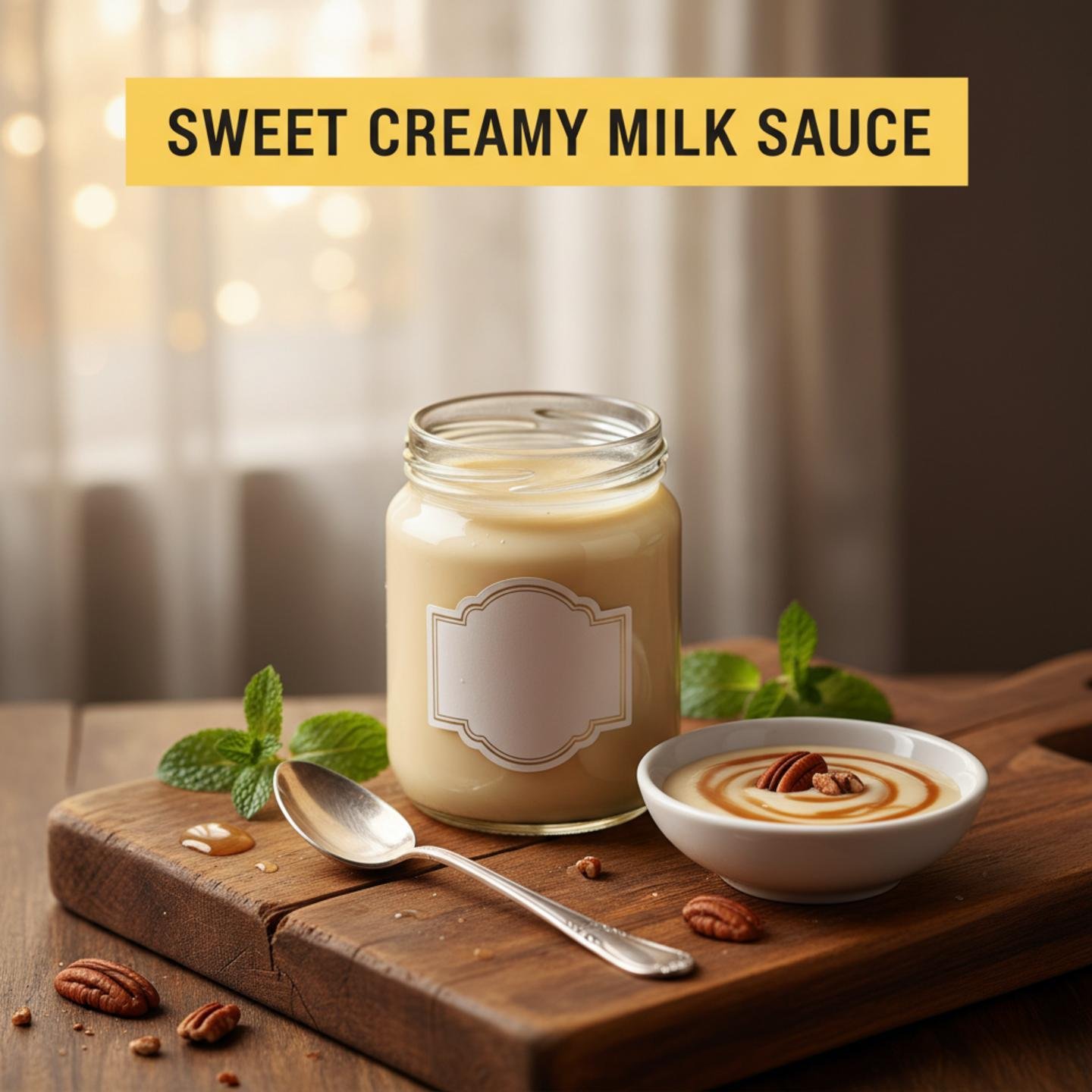 Sweet Creamy Milk Sauce