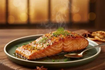 Sweet & Savory Glazed Salmon