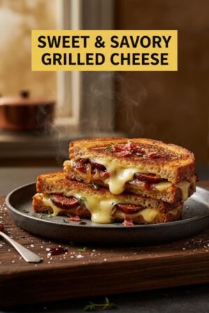 Sweet & Savory Grilled Cheese