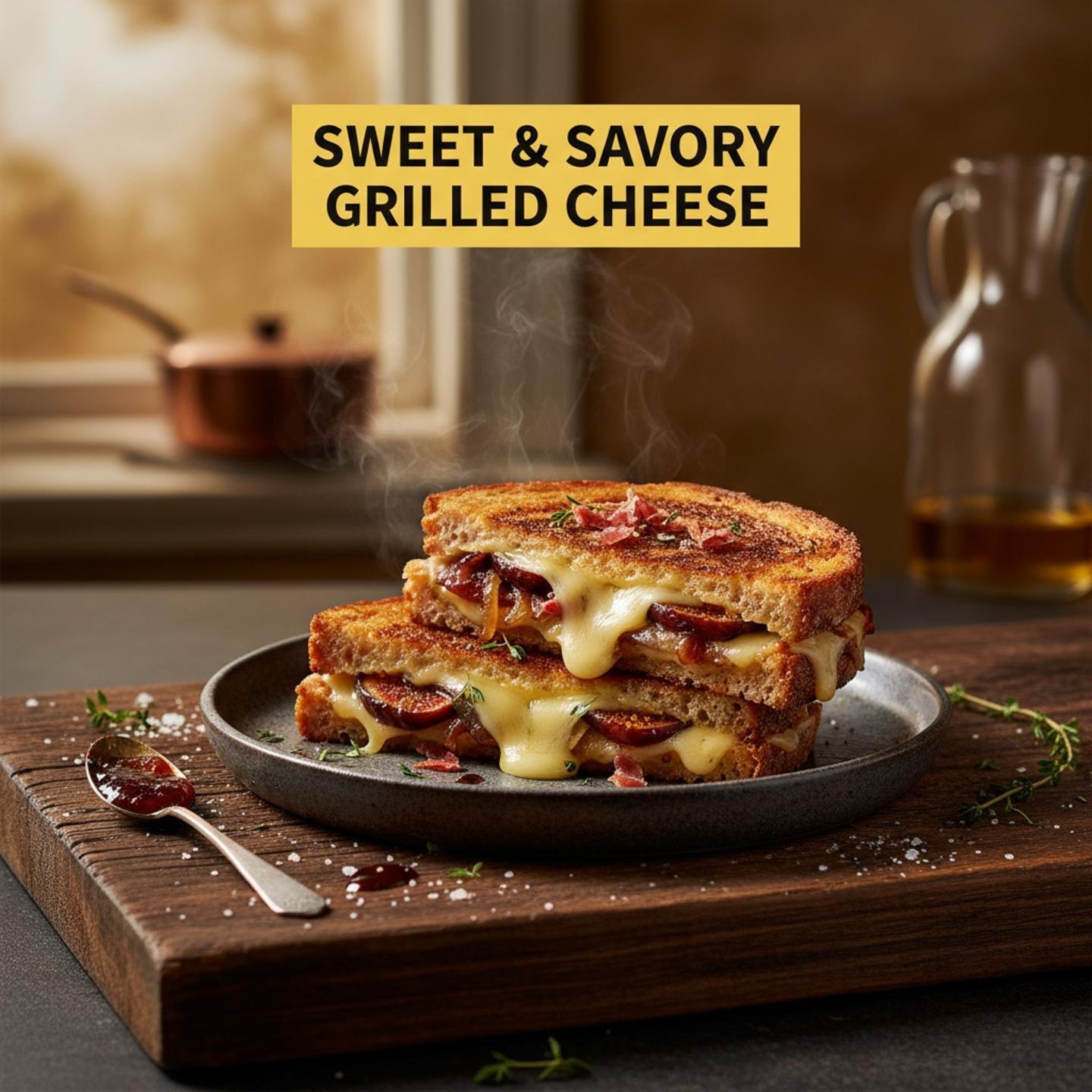 Sweet & Savory Grilled Cheese