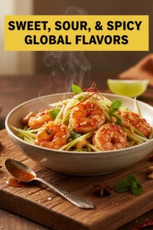 Sweet, Sour, & Spicy Global Flavors