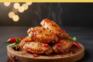 Sweet & Spicy Air Fryer Wings