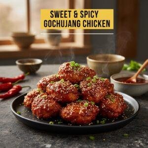 Sweet & Spicy Gochujang Chicken