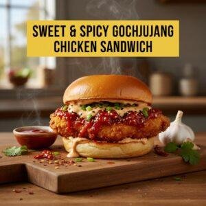 Sweet & Spicy Gochujang Chicken Sandwich