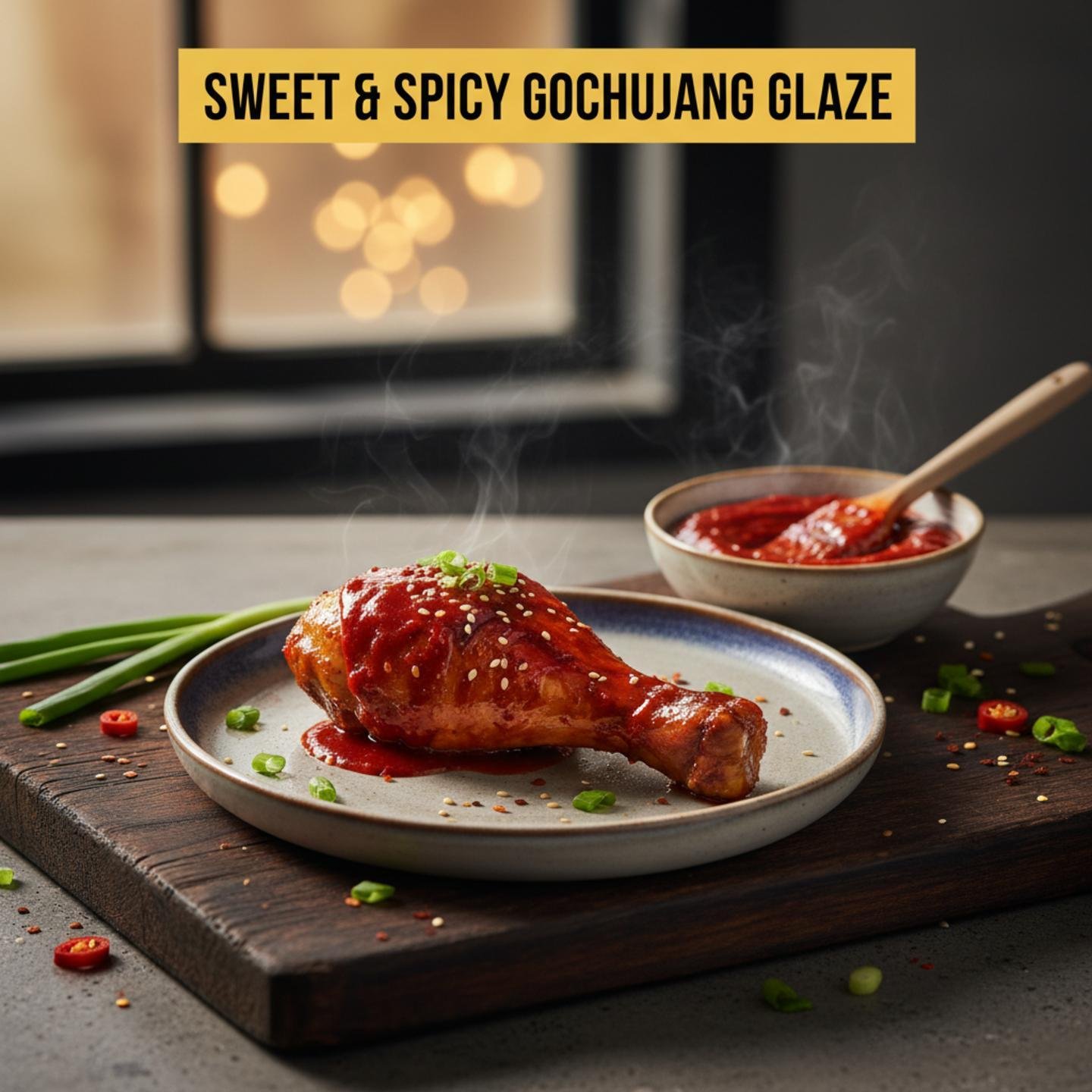Sweet & Spicy Gochujang Glaze
