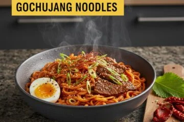 Sweet & Spicy Gochujang Noodles