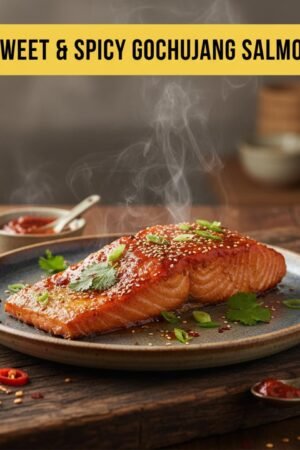 Sweet & Spicy Gochujang Salmon