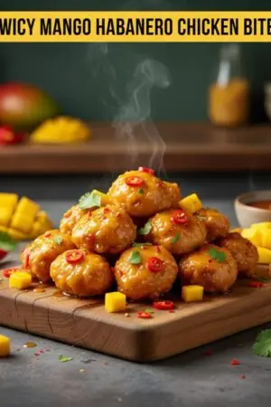 Swicy Mango Habanero Chicken Bites